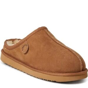 Fireside by Dearfoams Genuine Shearling Men's Slippers, Size 12